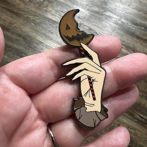 Always Check Your Candy Enamel Pin